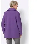 Fleecejacke CLASSIC BASICS, Damen, Gr. 42, lila, 100% Polyester, unifarben,...