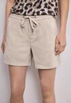 STREET ONE Shorts unifarben, Casual Fit, elastischer Baumwollmix