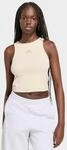 Tanktop ADIDAS SPORTSWEAR "ADIDAS KIT GERIPPT KLEINES LOGO", Damen, Gr. XXL,...