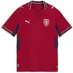 Trainingsshirt PUMA "Tschechien 2026 Heimtrikot Jugendliche", Kinder, Gr. 176, rot