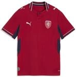 Trainingsshirt PUMA "Tschechien 2026 Heimtrikot Jugendliche", Kinder, Gr. 176,