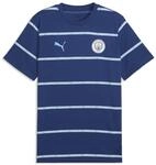 T-Shirt PUMA "Manchester City ftblCulture T-Shirt mit Print Herren", Herren, Gr. S,