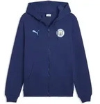 Sweatjacke PUMA "Manchester City ftblCulture Kapuzenjacke Herren", Herren, Gr....