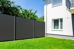 Alberts Dichtzaun "Palitio, Profilh&ouml;he 150 mm" Aluminium, verschiedene Dekore und