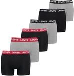 Boxershorts LEVI'S "LEVIS MEN REPEAT LOGO BOXER BRIEF 6P ECOM", Herren, Gr. L,...