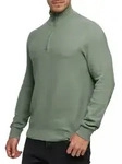 Troyer INDICODE "INBarcerle Half Zip", Herren, Gr. S, gr&uuml;n (sea spray), Strick,