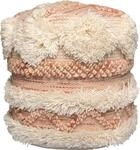 Kayoom Pouf "Bohist 225 35cm x 35cm, Strukturen mit Fransen und Quasten" 1 Stk....