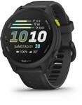 Garmin Smartwatch "Forerunner 70 mit Silikonarmband 20 mm"(/ 1,2 &Prime;)