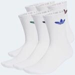 Sportsocken ADIDAS ORIGINALS "TR CREW S 6P", Damen, Gr. S (37/39), wei&szlig; (wei&szlig;,