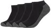 Sneakersocken CAMANO "pro tex 4er Pack", Herren, Gr. 39-42, schwarz, 50%...