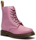 Schn&uuml;rboots DR. MARTENS "1460 Pascal", Damen, Gr. 43, rosa, Glattleder,...