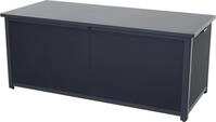 Siena Garden Kissenbox Gestell aus Aluminium, Ranotex Bezug, 181x79x75cm anthrazit