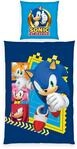 Sonic SEGA Bettw&auml;sche "Sonic" 2 Stk. Wendebettw&auml;sche