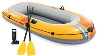 Intex Schlauchboot "Challenger 2 Zwei Personen Boot-Set"