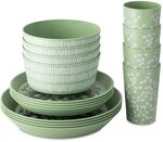 KOZIOL Geschirr-Set "BLOMSTER SET, Geschirrset 16-teilig"