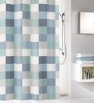Kleine Wolke Duschvorhang "Check" Breite 180 cm 1 Stk. tlg. inklusive