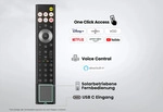 HISENSE LED-Fernseher "55S7DS", Energieeffizienz: E (A-G), schwarz, 55 &Prime;,...