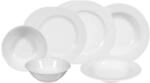 Geschirr-Set SELTMANN WEIDEN "Einsteiger-Set Rondo/Liane 8er Set wei&szlig;", wei&szlig;, 8,