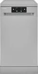 exquisit Standgeschirrsp&uuml;ler 9109 "GSP9109-451D silber" 10 l 9 tlg....