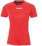 T-Shirt KEMPA "Shirt POLY WOMEN", Damen, Gr. XL, rot, Obermaterial: 100% Polyester