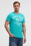 Rundhalsshirt CAMP DAVID, Jungen, Gr. XXL, island gr&uuml;n, Single Jersey,...