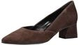 Pumps PAUL GREEN "Paul Green Pumps Veloursleder", Damen, Gr. 38,5, cacao,