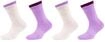 Socken S.OLIVER "4er Pack", M&auml;dchen, Gr. 31-34, lila (rhapsody), 66%...