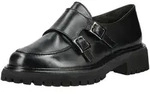 Slipper PAUL GREEN "Paul Green Slipper Leder", Damen, Gr. 40, schwarz, Leder,...