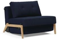 INNOVATION LIVING &trade; Sessel "CUBED Schlafsessel, F&uuml;&szlig;e Eiche, Breite 98cm, hoher