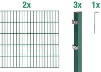 Alberts Doppelstabmattenzaun "Grundset" H&ouml;he: 80-200 cm, Gesamtl&auml;nge: 4-30 m, zum