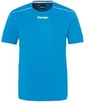 T-Shirt KEMPA "Shirt POLY Kids", Jungen, Gr. 140, blau (kempablau), Obermaterial: