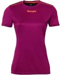 T-Shirt KEMPA "Shirt POLY WOMEN", Damen, Gr. L, rot (deep rot), Obermaterial:...
