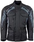 Motorradjacke ROLEFF "Liverpool RO" Gr. 4XL, schwarz (schwarz, grau), Jacken,...