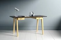 Woodman Schreibtisch "Nice" B/T/H: 140/70/75 cm, im skandinavian Design,...