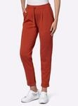 Jogger Pants INSPIRATIONEN, Damen, Gr. 38, Normalgr&ouml;&szlig;en, rot (rostrot), 58%