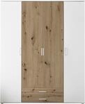 Schlafkontor Kleiderschrank "Marburg Schrank Garderobe mit Schubladen"