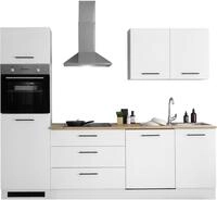 BASIC by Balculina K&uuml;chenzeile "Tirol B/H/T 250x212x60 cm" Breite 250 cm,...