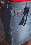 STREET ONE STUDIO Jeansrock aus Baumwolle mit Stretchanteil