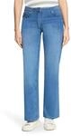 Slim-fit-Jeans BETTY BARCLAY "Damen mit Strass", Damen, Gr. 42, Normalgr&ouml;&szlig;en, blau,