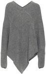 Cream Strickponcho "Poncho CRHoliday"