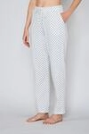 JOOP Pyjamahose "Cosy" mit Tunnelzug und Bindeband, Cornflower-Allover