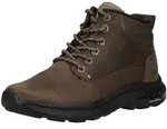 Schn&uuml;rstiefelette SKECHERS "Skechers Stiefelette Leder", Herren, Gr. 42, braun,
