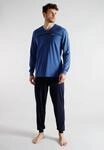 TOM TAILOR Schlafanzug "Pyjama Pyjama lang V-Neck"