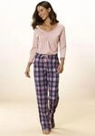 Vivance Dreams Pyjama Set, 2 tlg. mit Karo Muster