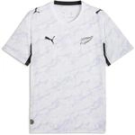 Trainingsshirt PUMA "Neuseeland Ausw&auml;rtstrikot Herren", Herren, Gr. S, wei&szlig; silber
