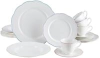 Kombiservice CREATABLE "Florine Bunt, Service 20-tlg.", wei&szlig;, bunt, 20, Steingut,