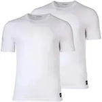 T-Shirt EMPORIO ARMANI "T-Shirt ESSENTIAL LOGOLABEL 2er Pack", Herren, Gr. M, wei&szlig;,
