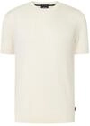 Kurzarmpullover JOOP "Elio", Herren, Gr. M, natural, Strick, Obermaterial: 100%