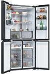 Haier Multi Door Cube 83 "HCR58S18CWMB" 185 cm hoch 83 cm breit Wasserdispenser mit
