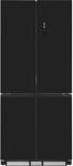 exquisit Multi Door "EMD470-170-200E schwarz-glas" 193 cm hoch 84 cm breit Nie...